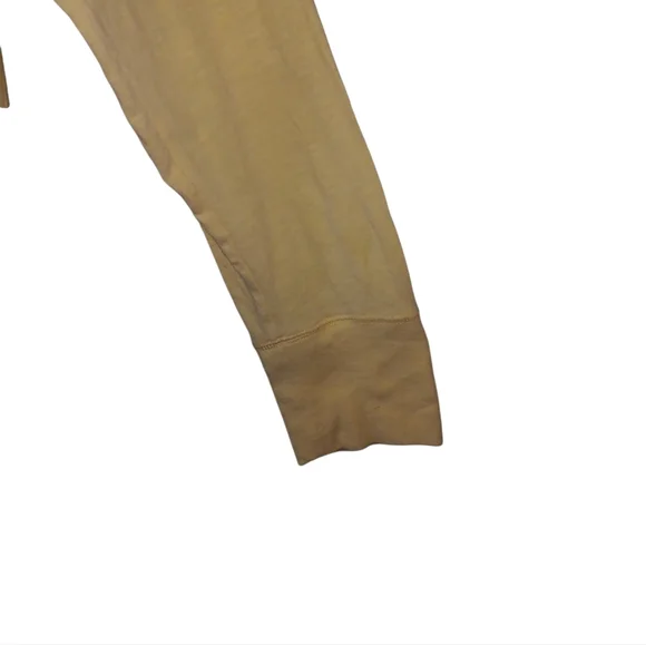 Carhartt Hooded Henley Long Sleeve Shirt Womens XL Yellow - Picture 6 of 8